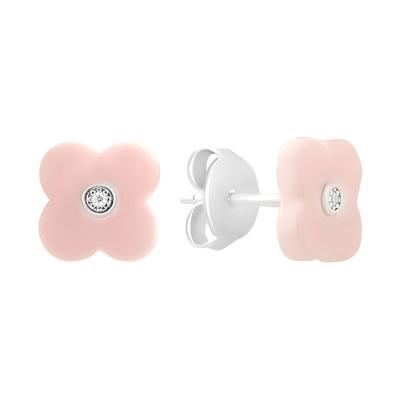 Silver Earrings with Ceramics (60002332)