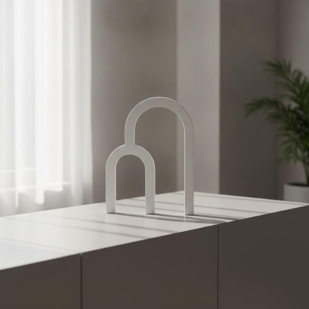 Product Photography Props Sturdy Resin Prop Minimalist