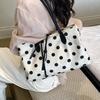 Large Capacity Multi-compartment Tote Bag Lightweight Canvas Handbag  Shopping