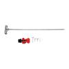 24 Inch Circular Saw Guide with Waist Buckle Straight Line Stainless Steel Adjustable Positioning Calipers for