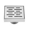 Modern Stainless Steel Square Bathroom Floor Drain with Deodorant Feature CE Certified 5-Year Warranty