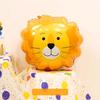5pcs Cartoon Lion Tiger Giraffe Panda Head Balloon Forest Animal Theme Birthday Party Decoration Anniversaries Festive Backdrops