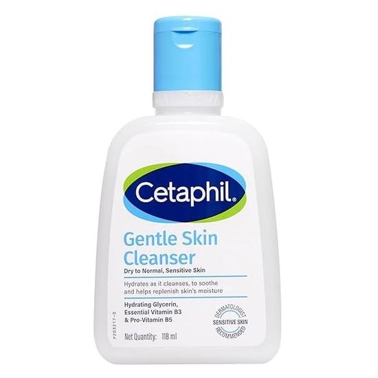 Cetaphil Moisturising Cream 80g and Gentle Skin Cleanser 125 Ml Combo