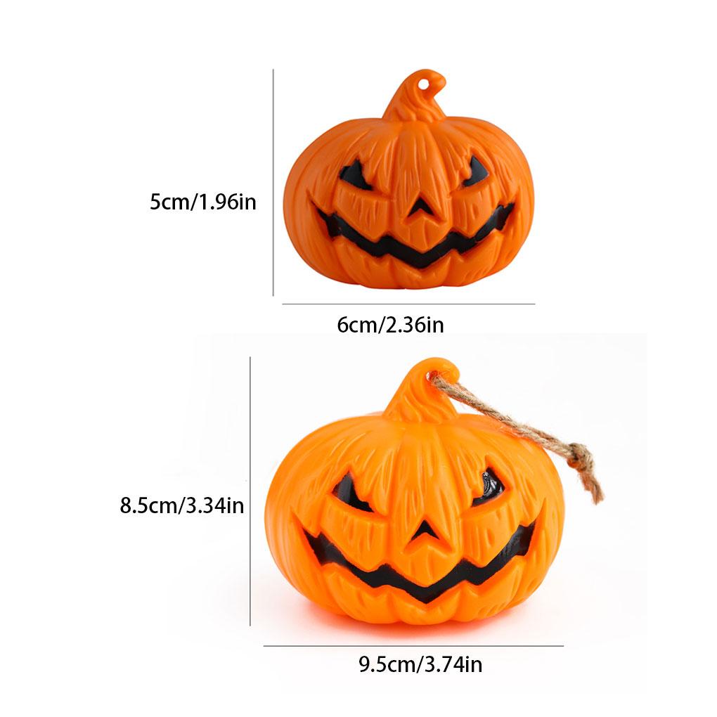 12 piese de cadouri și ornamente de sărbători, felinare de dovleac de Halloween pentru decorațiuni de petrecere, plastic bun
