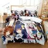 3D Printed Anime Absolute Duo Bedding Set Boys Girls Twin Queen Size Duvet Cover Pillowcase Bed Kids Adult Home Textileextile