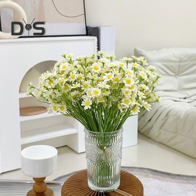 Kunstlik kummelihunnik Faux kummeliõied Korduvkasutatavad võltskummeliõied vaasi jaoks Kodu pulmade sünnipäevapeo kaunistus