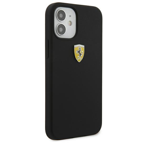 Ferrari Fessihcp12Sbk Iphone 12 Mini 5,4 Czarny/Black Hardcase On Track Silicone
