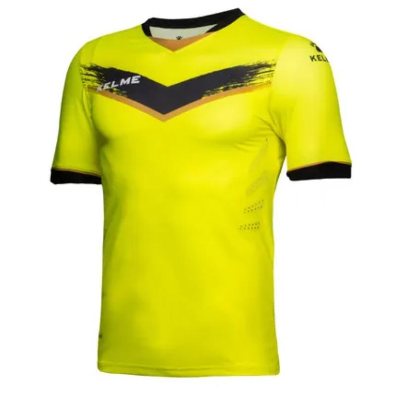 KELME Men's Soccer Jersey Football Uniforms Summer Training Original Team Jersey Short Sleeve Breathable Male K16Z2001