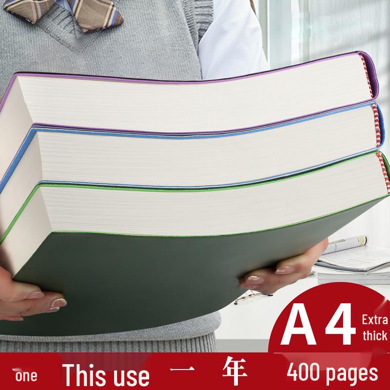 B5 Thick A4 Notebook for Students: Ideal for Junior High, High School, and Postgraduate Exam Notes