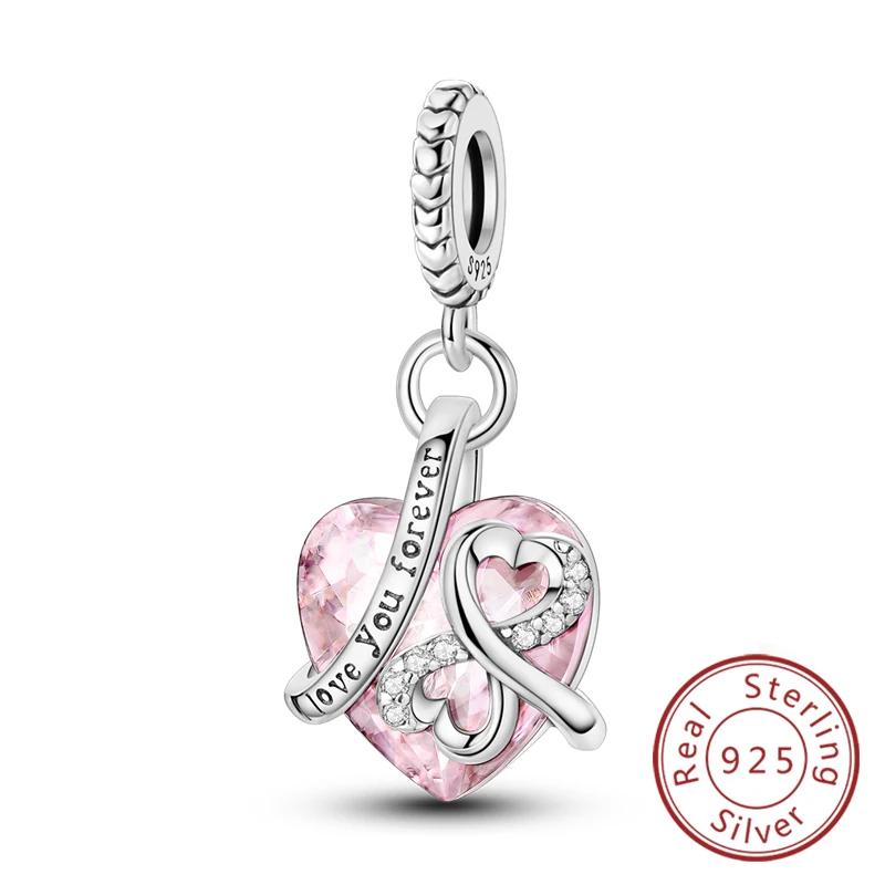 Charms New Copper Charms Beads Pendants Fit Original Bracelets Diy Charm Women Jewelry Making