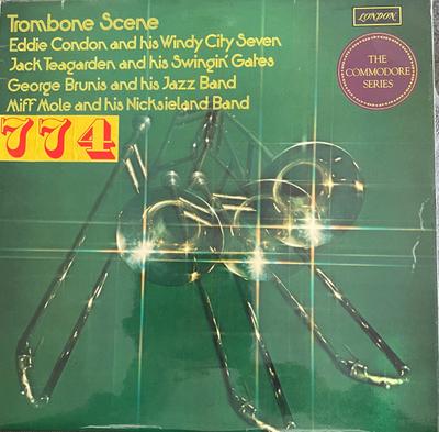 LP Record VARIOUS - Trombone Scene HMC5007 London Records 1974 UK Jazz Used
