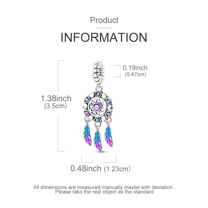 Original Copper Charms Whale Shark Dolphin Butterfly Beads Pendants Fit Bracelet Diy Pendants Jewelry Women Gift