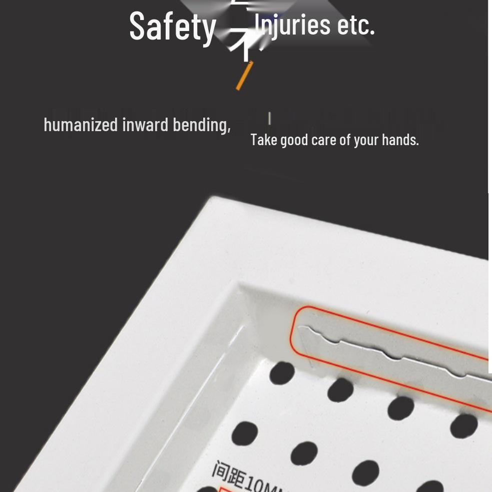 Wandmontiertes Lochplatten-Aufbewahrungsregal für Schmuck, Werkzeuge und Zubehör