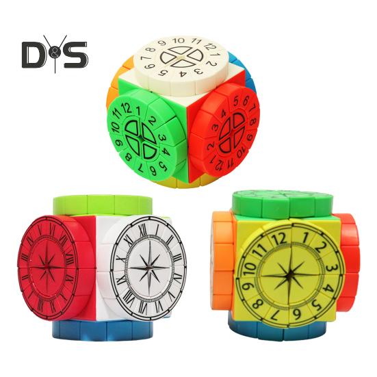 Time Machine Speed Cube UV Tisk Bez nálepek Číslovaná kostka Trénink koncentrace Přenosná Děti Dospělí Začátečníci Vzdělávací Puzzle Kostka Hračka