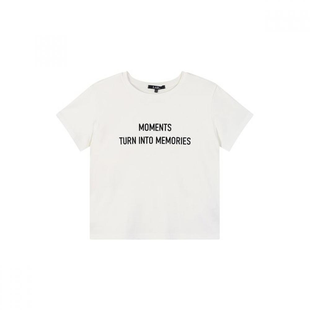 

MomenT Flopy ShorT Sleeve T shirT as7cT162 NA (navy)/FF