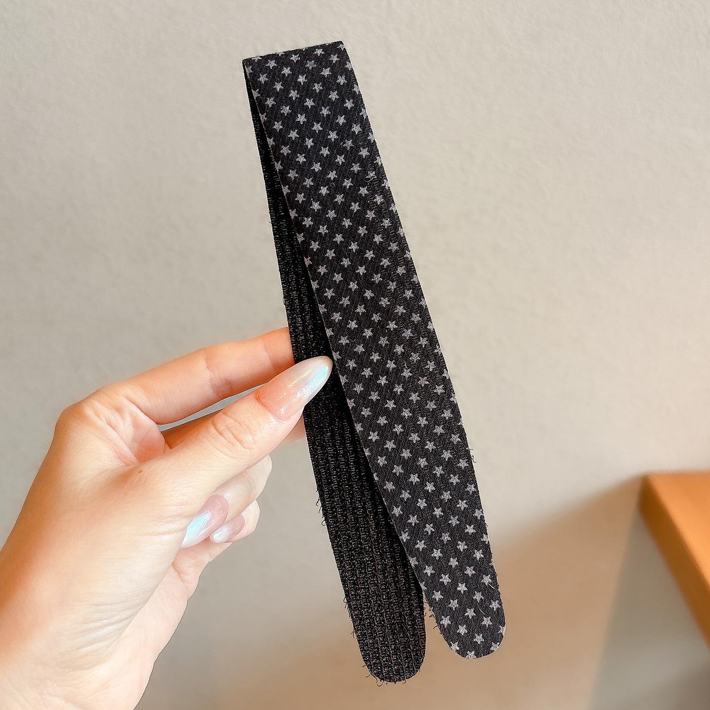 Цветочная вязаная повязка на голову с неровной челкой для женщин – Нескользящая магия для волос при умывании.