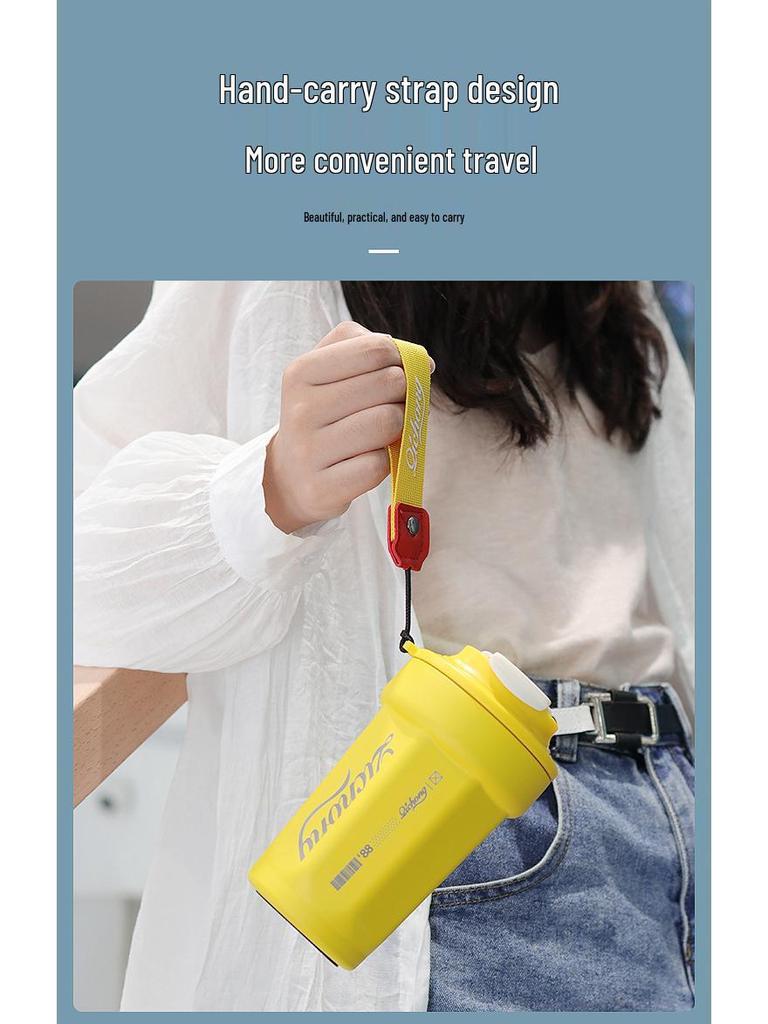 Insulated 316 Stainless Steel Coffee Cup for Students - Ideal for Outdoors, Car Use, and Gifting