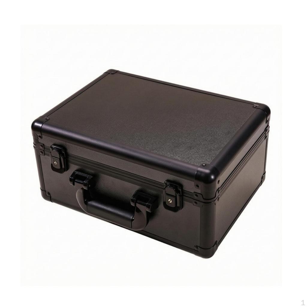Aluminum Hard Tool Case | Reinforced Rounded Corners, Travel Friendly, Case, for