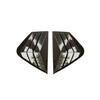 For Kia Optima K5 2011-2015 Carbon Fiber Rear Side Window Quarter Louver Cover