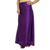 Indian Satin Silk Petticoat Bollywood Solid Inskirt Lining For Sari
