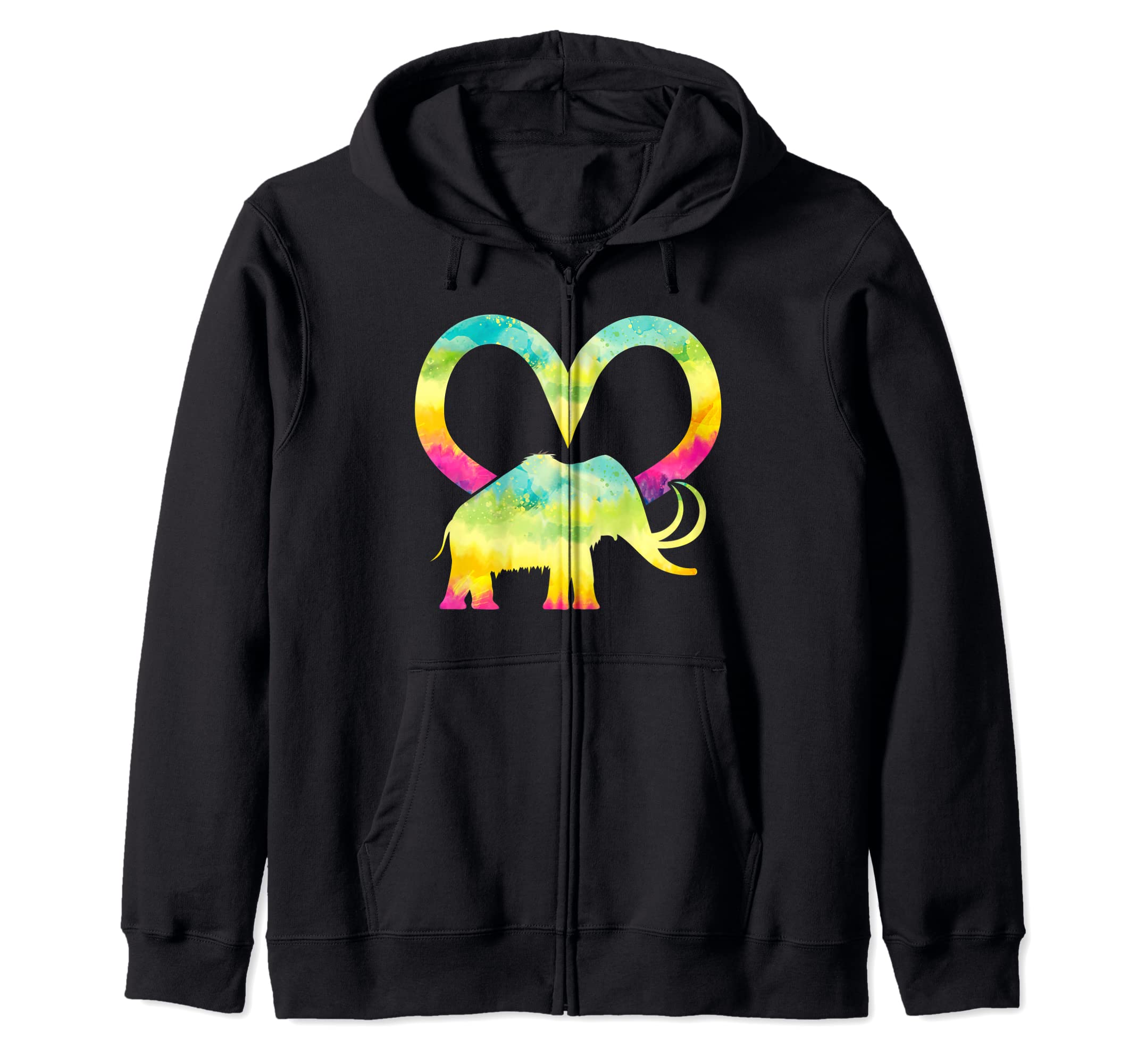

Funny Mammut shirt gift for prehistoric fans. Zip hoodie