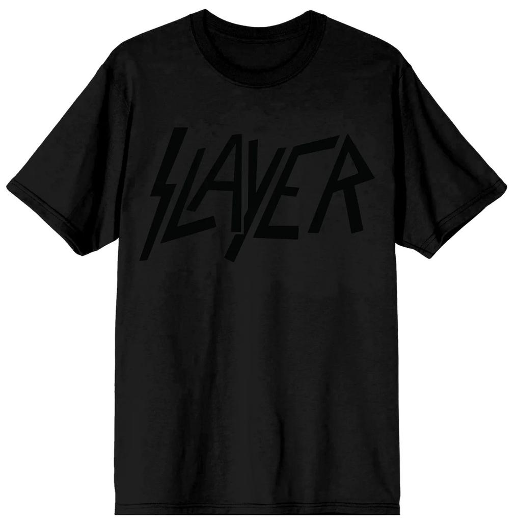 Slayer Minimalist Logo TShirt Iconic Thrash Metal Symbol Print 100 Cotton Tee Unisex for Slayer Fans Women And Tshirts