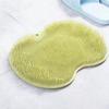 Foot Rubbing Floor Mat Bathroom Exfoliating Shower Massage Scraper Foot Mats Bathtub Non-Slip Bath Mat Body Cleaning Tools