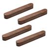 4PCS Natural Wooden Furniture Handle Nordic Kitchen Cabinets Pulls Handles Cabinets and Drawers Dresser Knobs Long Wardrobe Pull