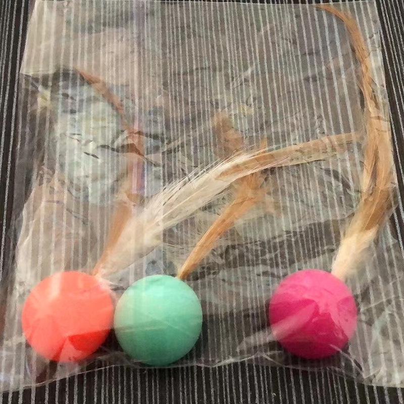 Interactive Cat Teaser: Elastic Caterpillar Fur Ball for Self-Entertainment & Stress Relief