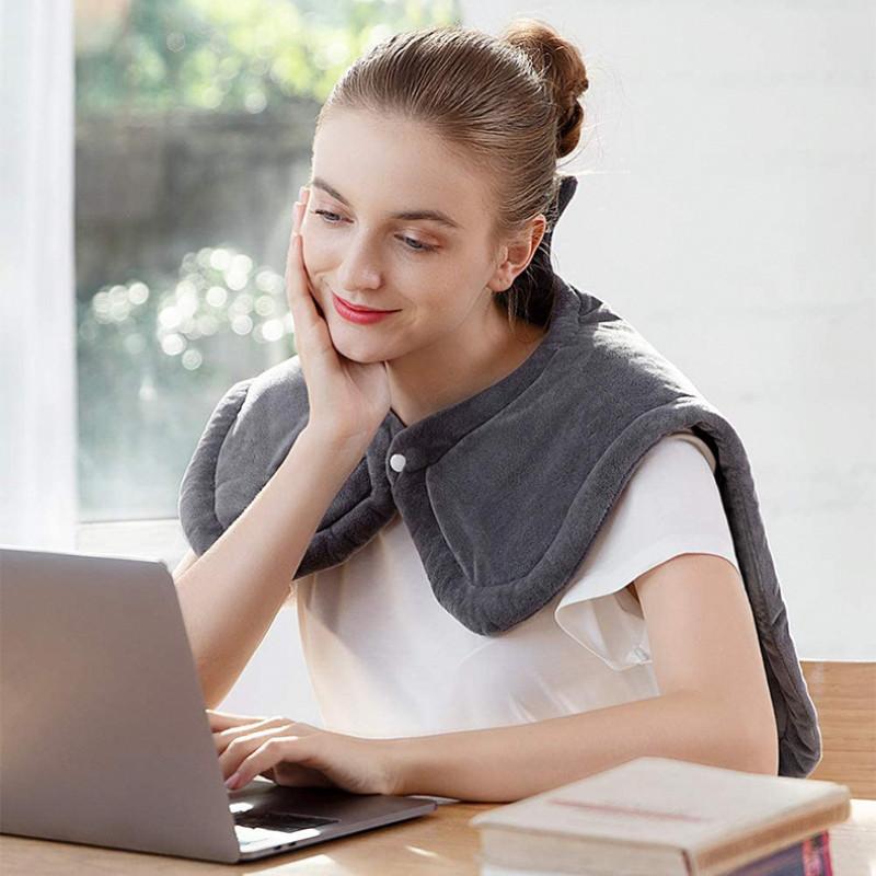 Winter Heating Plush Electric Blanket Household Portable Electric Shawl Multifunctional Shoulder And Neck Heating Pad