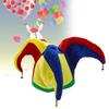3 Points Clown Hat Funny Design Costume Hat Lovely Halloween Party Hat Performance Stage
