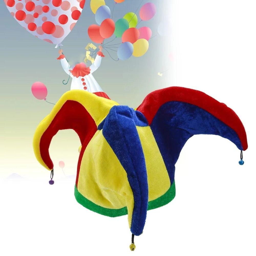 Funny Design Halloween Party Hat 3 Points Costume Hat New Fashion Clown Hat Festival Parade