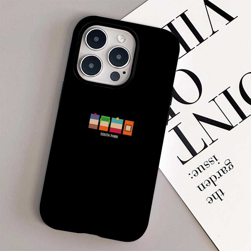 South park Classic anime cute design Phone Case Film shell For iPhone 16e 16 15 14 13 12 11 Pro Max Plus XS
