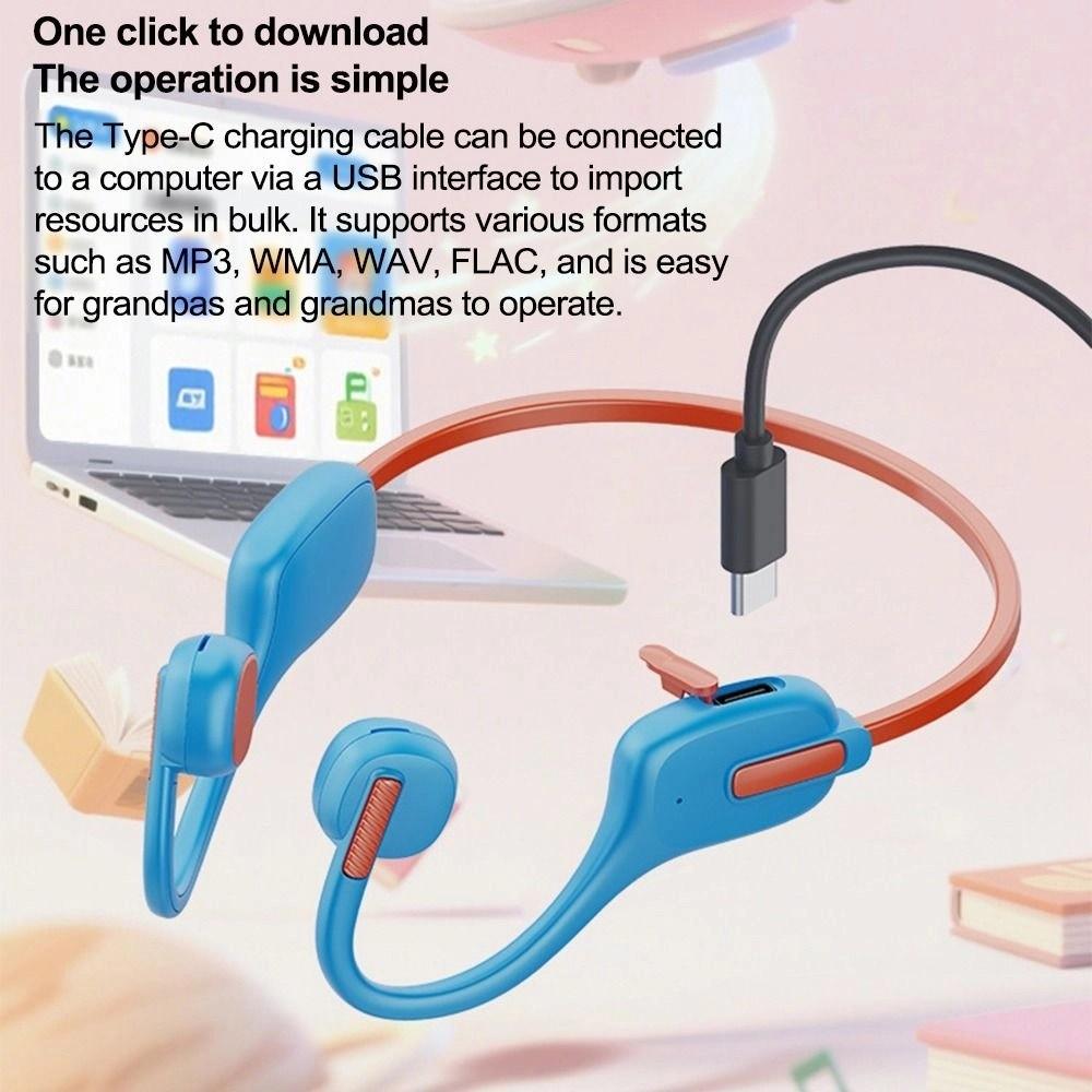 Hands-free Kids Bluetooth Headphones Bluetooth 5.3 Bluetooth Sports Earphone  Riding