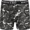 Norfolk & Way Mens Camouflage Cotton Blend Boxer Shorts (Pack of 6)