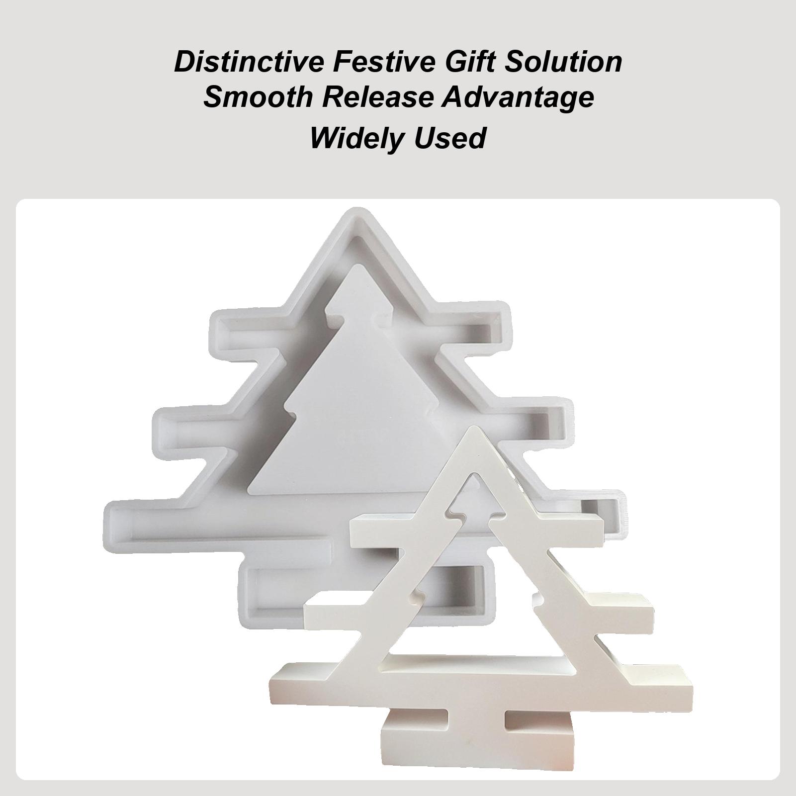 

Candle Stick Mold Silicone Tree Shaped Craft Decor Silicone Molds For Candle Holder For Birthday Fall Holiday Making Christmas CN