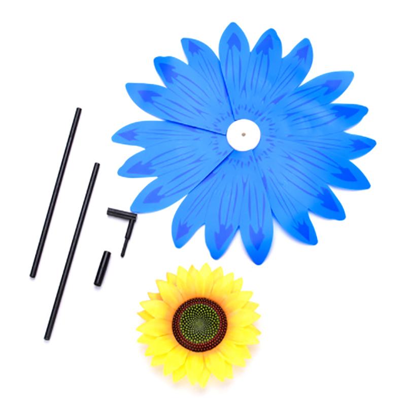 36Cm Sunflower Windmill Toys For Children Turntable Classic Outdoor Sports Toy