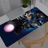 Large Mouse Pad Mobile Suit Gundam Carpet Laptop Pc Gamer Keyboard Mat XXL Mousepad Edge White Tassel Rubber Table Mat
