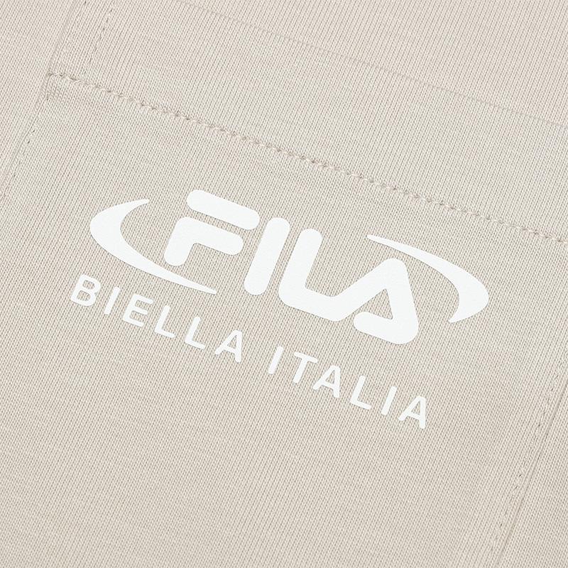 FILA T Shirts Men's Sparrow Oat Crew Neck Moderate Straight Fit F11M439113FLK
