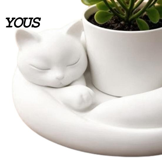 Desktop Plant Pot 3D Printed Succulents Planter, Creative Mini Flower with Artistic Sculptural Design, Planter Small Desk Decor for Office Bedroom