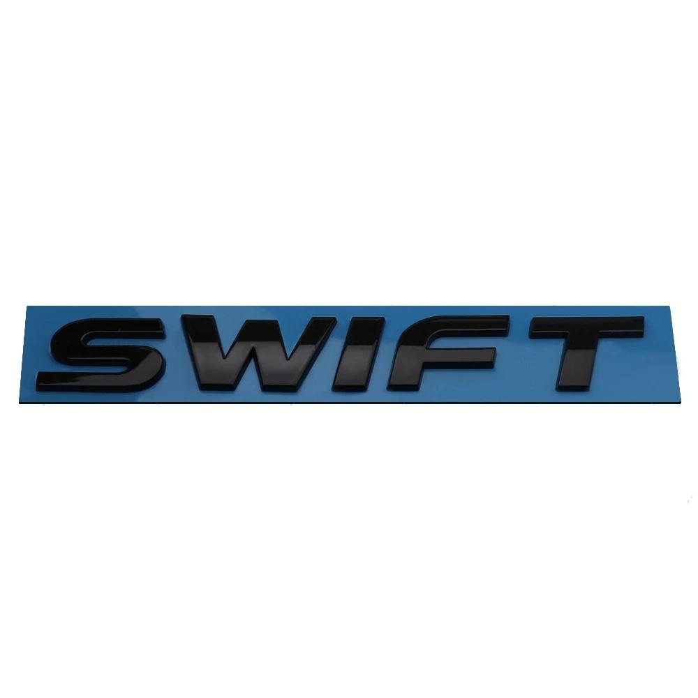 Tail Letters Badge ABS Logo Car Rear Trunk for SUZUKI Swift Emblem Stickers Auto Body Refit Decal Modification Accessories