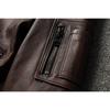 Chinese Size Vintage Genuine Leather Jacket Men Real Cowhide Air Force Flight Suit A2 Pilot Jacket Bomber Jacket Jaquetas Masculina