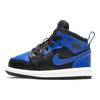 Air Jordan 1 Mid TD Hyper Royal Baby Sneakers Blue Black White 640735-077