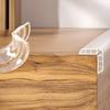 Clear Edges Protector Baby Safety Table Corner Bumper Thick PVC Nonsip Adhesive For Wood Glass Metal Surfaces