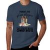 Forget The Glass Slipper This Princess Wears Cowboy Boots Tshirt Casual Daily Wear Short Sleeve Top