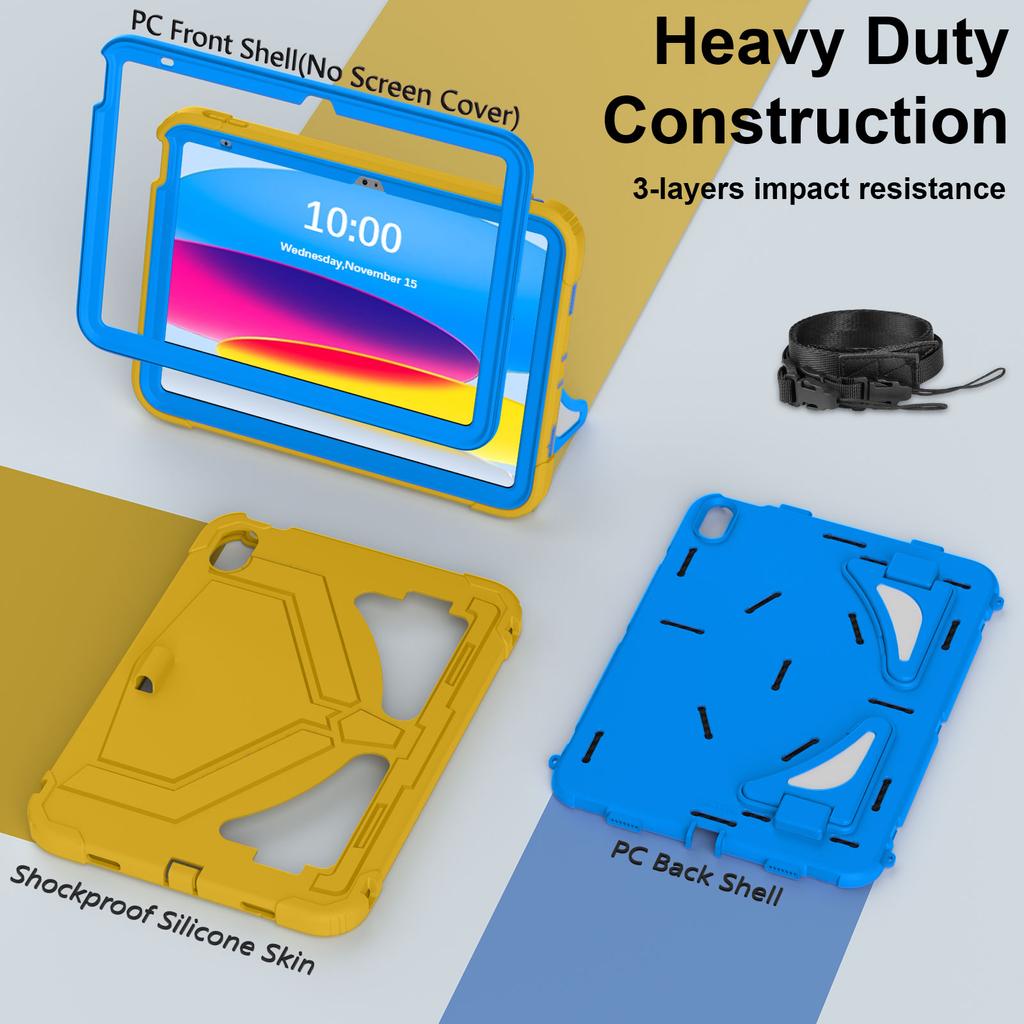 Case for IPad A16 11th 2025 A19 12th 2026 11 Heavy Duty Shockproof Kids Tablets Case for IPad 10th Gen 202210.9 Inch Case Fundas