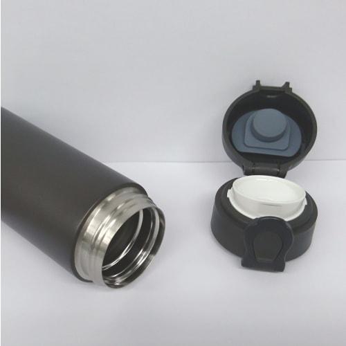 The-peacock Thermos (The-peacock) Peacock Thermos, 0.5L Stainless Steel Water Bottle, Insulated for Hot and Cold Drinks, Brown, AKF-50 T