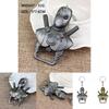 Silver Marvel Bronze Comics Deadpool Logo Metal Bottle Opener Keyring Keychain