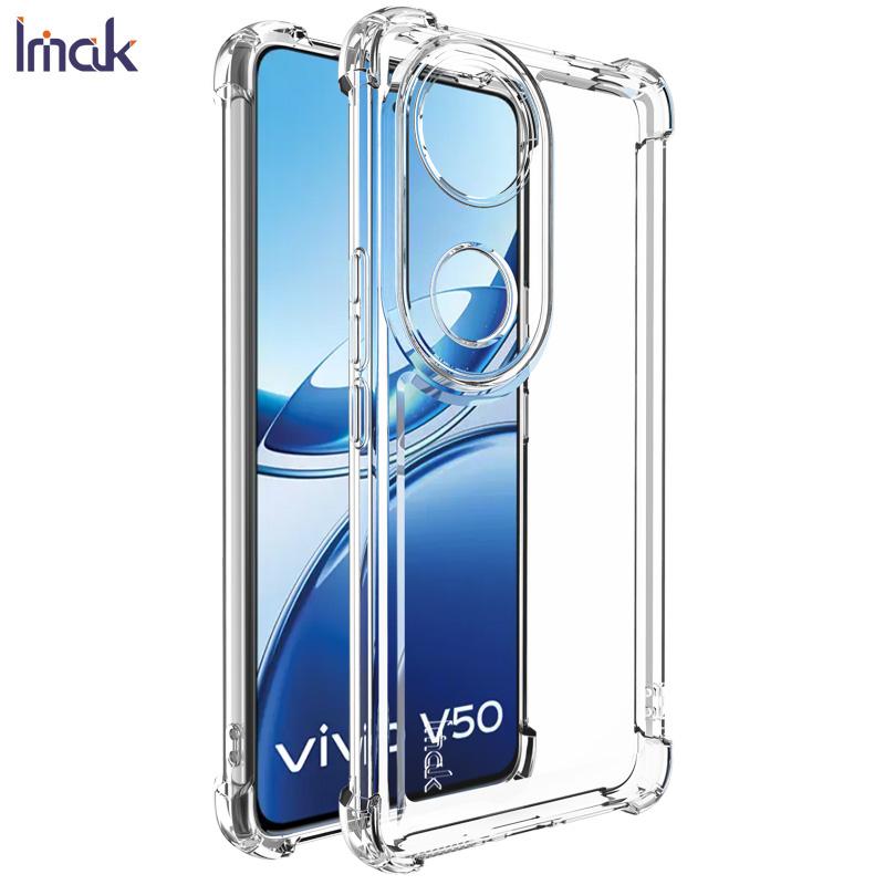 

Для телефону Vivo V50 5G Чохол IMAK UX-4 Ударостійкий М який Чохол Vivo V50 5G білий