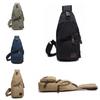 Backpack Shoulder Mens Chest Satchel Canvas Crossbody Satchel Pouch Fashion Man